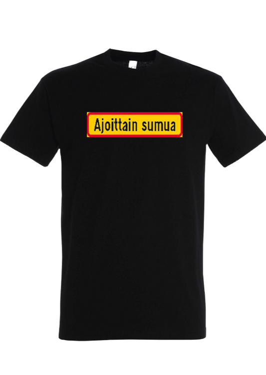 Ajoittain sumua t-paita